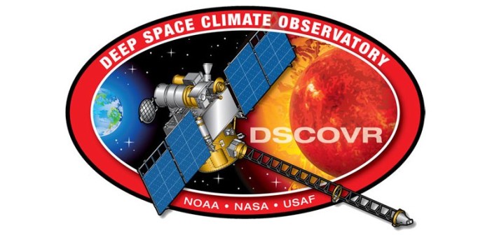 Logo misji DSCOVR / Credits - NOAA, NASA, USAF