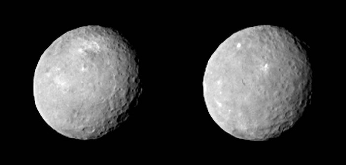 Ceres z odległości 83 tysięcy kilometrów / Credits - NASA/JPL-Caltech/UCLA/MPS/DLR/IDA