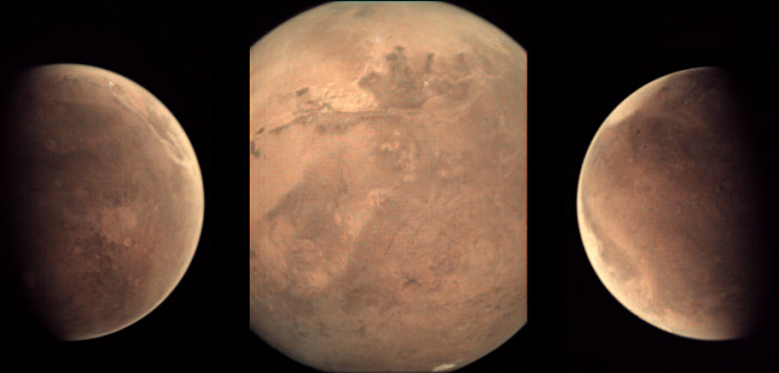 Mars na zdjęciach z kamery VMC sondy Mars Express