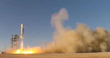 Start New Shepard - 29.04.2015 / Credits - Blue Origin