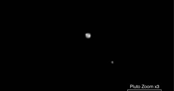 LORRI obserwuje Plutona i Charona - 15.04.2015 / Credits - NASA/JHU-APL/SwRI