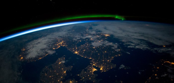 Skandynawia i Bałtyk z perspektywy ISS / Crefits - NASA