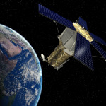 WorldView-4 (dawny GeoEye-2) - wizualizacja / Credit: Lockheed Martin, DigitalGlobe
