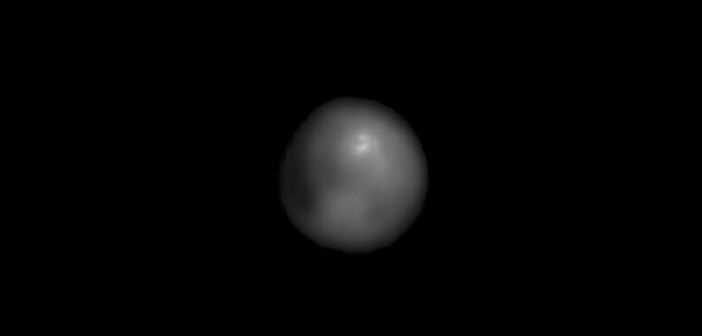 Przeprocesowany obraz Plutona z 25 czerwca 2015 / Credits - Phil Plait, NASA/JHUAPL/SwRI