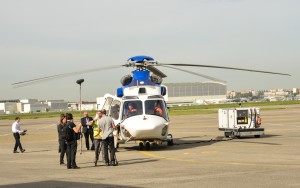 Śmigłowiec H175 dostosowany do używania EGNOS, Tuluza, 7 maja 2015 / Credit: GSA