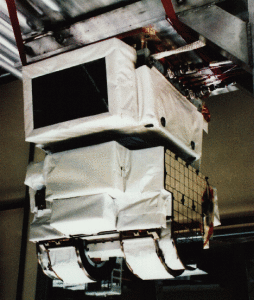 Instrument CERES na satelicie TRMM / Credit: LRC NASA