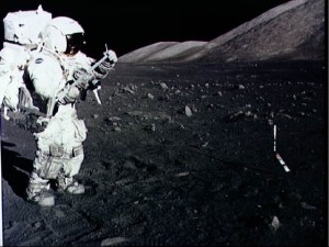 Harrison Schmitt/ Credits: NASA