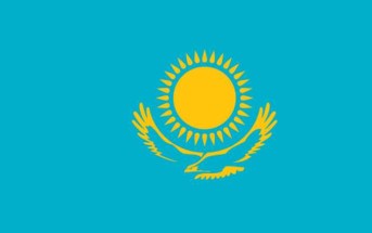 Flaga Kazachstanu