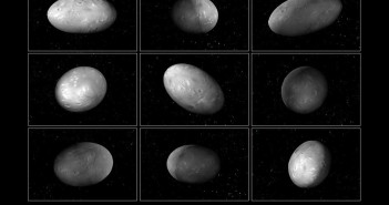 Wizja artystyczna księżyca Nix / Credits - NASA, ESA, M. Showalter (SETI), G. Bacon (STScI)