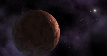 Wizja artystyczna Sedny (bez księżyca, którego nadal nie wykryto) / Credots - NASA, ESA, HST