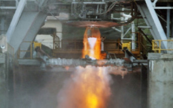 Test silnika kriogenicznego ISRO / Credit: ISRO
