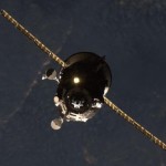 Cumowanie statku Progress M-28M do stacji ISS / Źródło: NASA