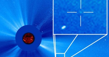 Kometa SOHO 3000 / Credits - ESA/NASA/SOHO