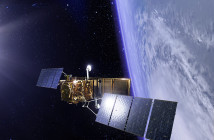 Satelita konstelacji COSMO-SkyMed - wizualizacja / Credit: Thales Alenia Space