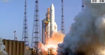 Moment startu Ariane 5 / Credits - Arianespace