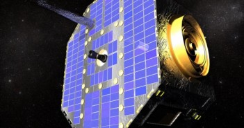 Grafika przedstawiająca satelitę IBEX agencji NASA / Źródło: NASA