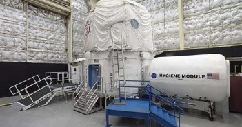 Habitat Human Exploration Research Analog w którym odbywać się będą przyszłe testy. (Credits: Bill Stafford/NASA via AP)