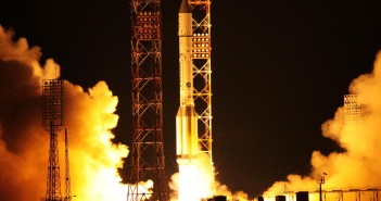 Start rakiety Proton-M z satelitą Turksat-4B