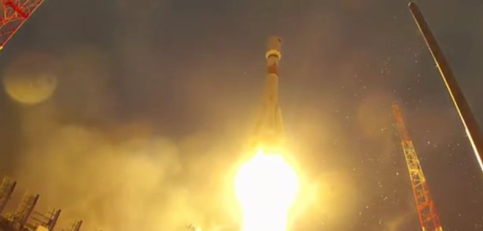 Start Sojuza-2.1b z 17 listopada 2015 / Credits - Минобороны России