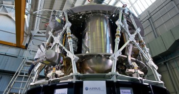 Model testowy modułu ESM statku Orion / Credit: Airbus Defence and Space SAS 2015
