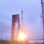 Moment startu rakiety Altas V z Cygnusem-4 na pokładzie / Credits - NASA TV