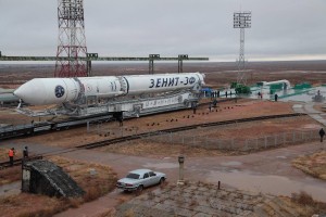 Zdjęcie rakiety Zenit-3, która wystartowała 11 grudnia 2015 z Bajkonuru / Credits - russianspaceweb