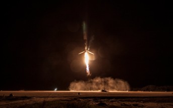Lądowanie pierwszego stopnia Falcona 9R - 22 grudnia 2015 / Credits - SpaceX