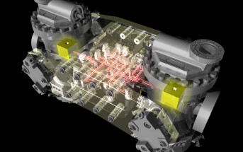 Schemat budowy LTP sondy LISA Pathfinder / Credit: ESA
