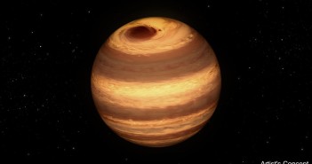 Wizja artystyczna W1906+40 / Credits - NASA/JPL-Caltech