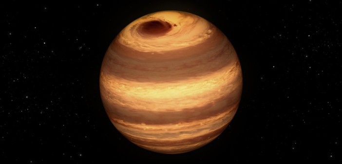 Wizja artystyczna W1906+40 / Credits - NASA/JPL-Caltech