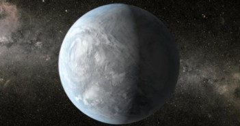 Skalista super-Ziemia, w całości skuta lodem - możliwy wygląd Wolf 1061d? / Credits - NASA, Ames, JPL-Caltech