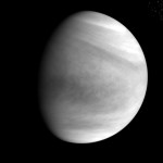 Wenus sfotografowana przez VCO Akatsuki w paśmie ultrafioletowym, 7 grudnia 2015 / Credit: JAXA