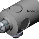 Ogólny wygląd śluzy zamontowanej do Node-3 / Credits - Nanoracks