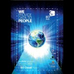 Plakat związany z projektem EO Cloud Testbed Poland / Credits - Creotech