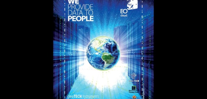 Plakat związany z projektem EO Cloud Testbed Poland / Credits - Creotech