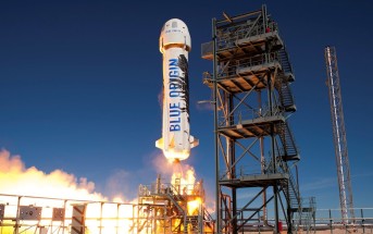 Start rakiety New Shepard - 22 stycznia 2016 / Credits - Blue Origin