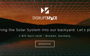Strona wydarzenia Disrupt Space / Źródło: DisruptSpace