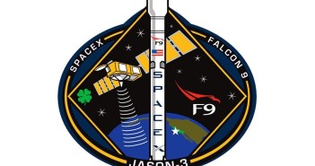 Logo misji Jason-3 / Credits - SpaceX