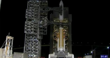 Rakieta Delta 4M+ tuż przed startem 10 lutego 2016 / Credits - livestream
