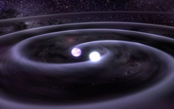 Fale grawitacyjne wykryte! Odpowiedzialne za nie były dwie łączące się czarne dziury / Źródło: NASA