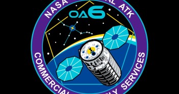 Logo nadchodzącej misji pojazdu Cygnus na ISS / Credits - Orbital ATK