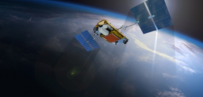 Artystyczna wizja satelity Iridium NEXT / Źródło: Iridium