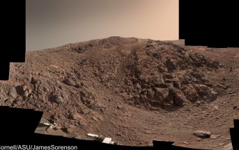 Grań Knudsena sfotografowana przez łazik Opportunity, Mars / Credit: NASA, JPL-Caltech, Cornell, ASU, James Sorensen