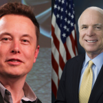 Elon Musk (po lewej) i senator John McCain (po prawej) / Credit: Steve Jurvetson, CC-BY 2.0, United States Congress (domena publiczna)