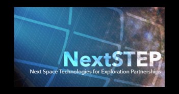 Logo programu NextSTEP / Credits- NASA