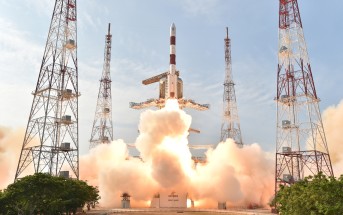 Start rakiety PSLV-XL C32 z satelitą IRNSS-1F / Credit: ISRO