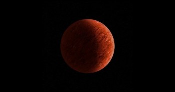 Możliwy wygląd Kepler-167d - jałowy skalisty glob, z rozgrzaną powierzchnią / Credits - K. Kanawka, kosmonauta.net