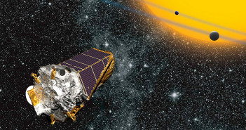 Artystyczna wizja teleskopu Keplera w przestrzeni kosmicznej / Credits - NASA