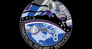 Logo misji Dragon CRS-8 / Credits - SpaceX