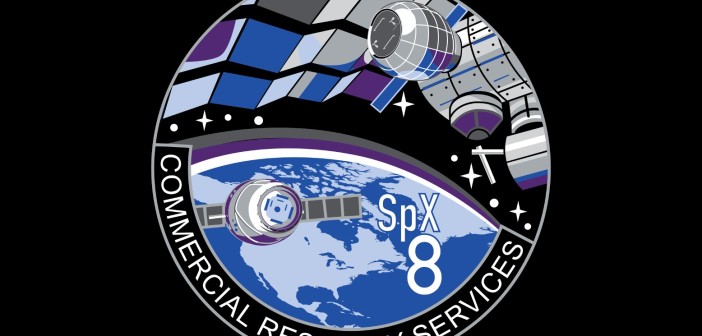 Logo misji Dragon CRS-8 / Credits - SpaceX